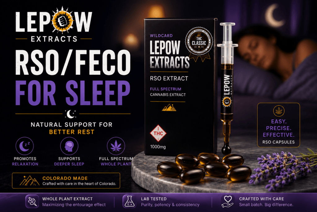 RSO/FECO for Sleep: Can Full-Spectrum Cannabis Support Better Sleep?