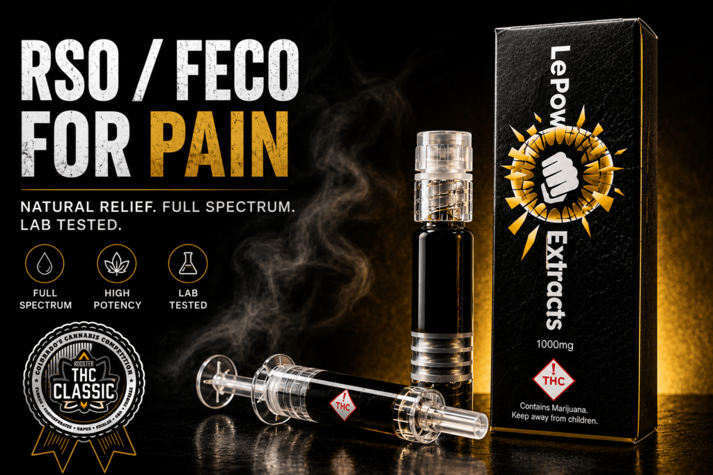 RSO/FECO for Pain: A Complete Guide to Full-Spectrum Cannabis and Pain