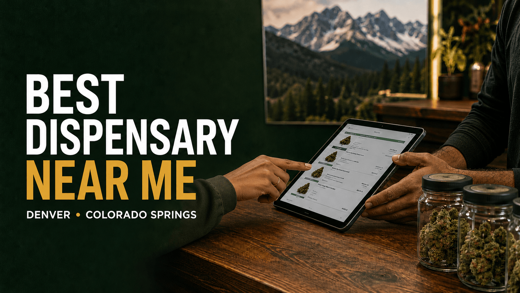 Best dispensary near me in Denver and Colorado Springs